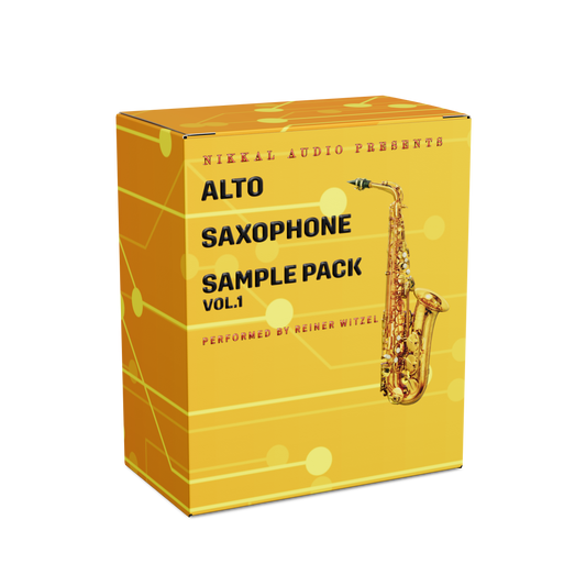 Nikkal audio Alto Saxophone Sample Pack Vol. 1
